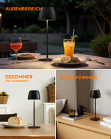 LED dimmbare Schreibtischlampe, wiederaufladbar, winkelverstellbar, LP01013 - Tomons DE Onlineshop