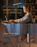 Stehlampe Wohnzimmer, LED RGB Stehlampe Dimmbar mit Timing und Memory-Funktion LP03016 - Tomons DE Onlineshop