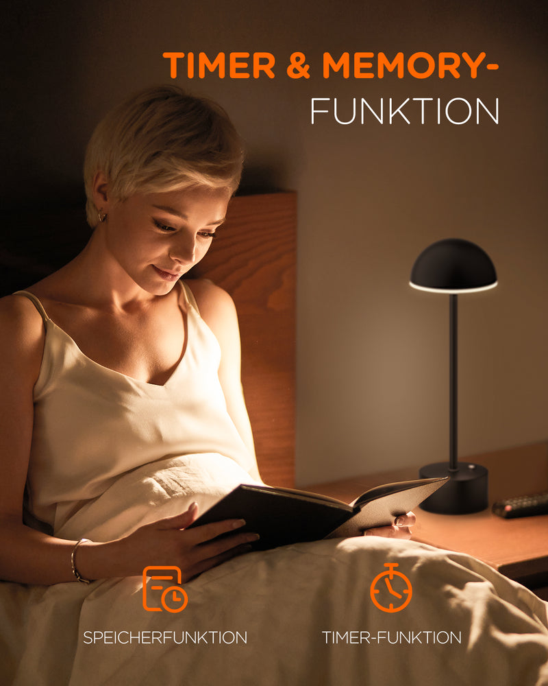 Wireless Schreibtischlampe /Touch-Steuerung LED-Schreibtischlampe, LP01011 - Tomons DE Onlineshop