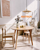 Moderne Deckenleuchte, Nordische Holz Deckenlampe, LP02011 - Tomons DE Onlineshop
