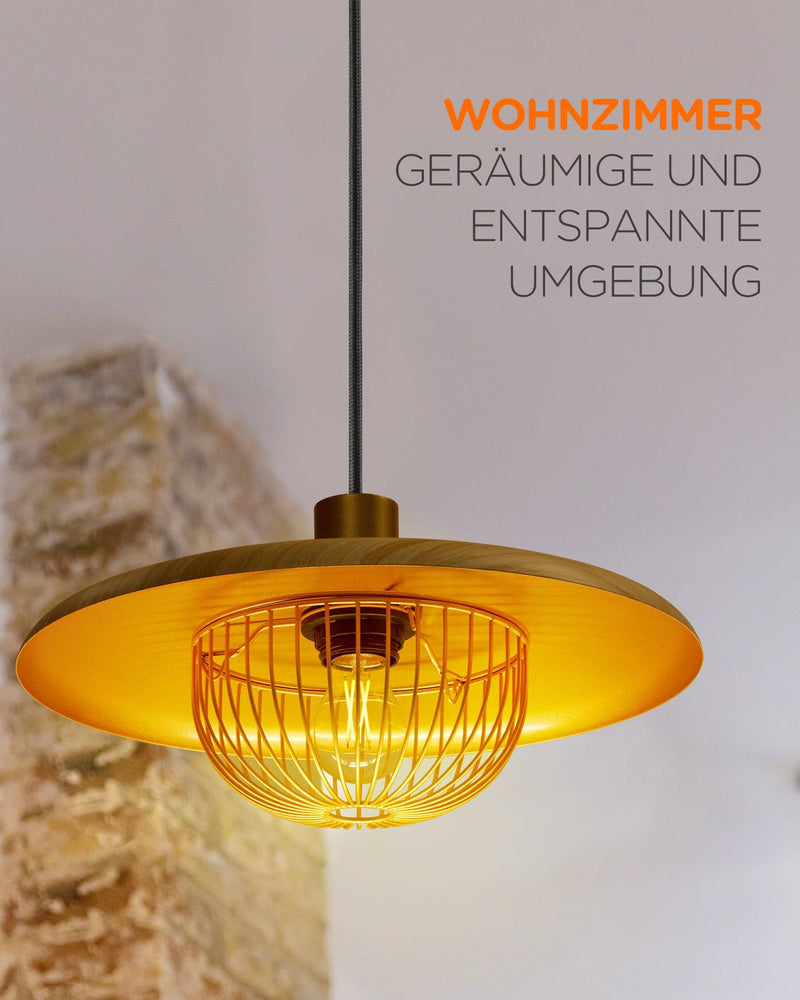 Moderne Deckenleuchte, Nordische Holz Deckenlampe, LP02011 - Tomons DE Onlineshop