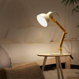 LED-Schreibtischlampe aus Holz im skandinavischen Stil weiß/andere 4 farben - DL1001 - Tomons DE Onlineshop