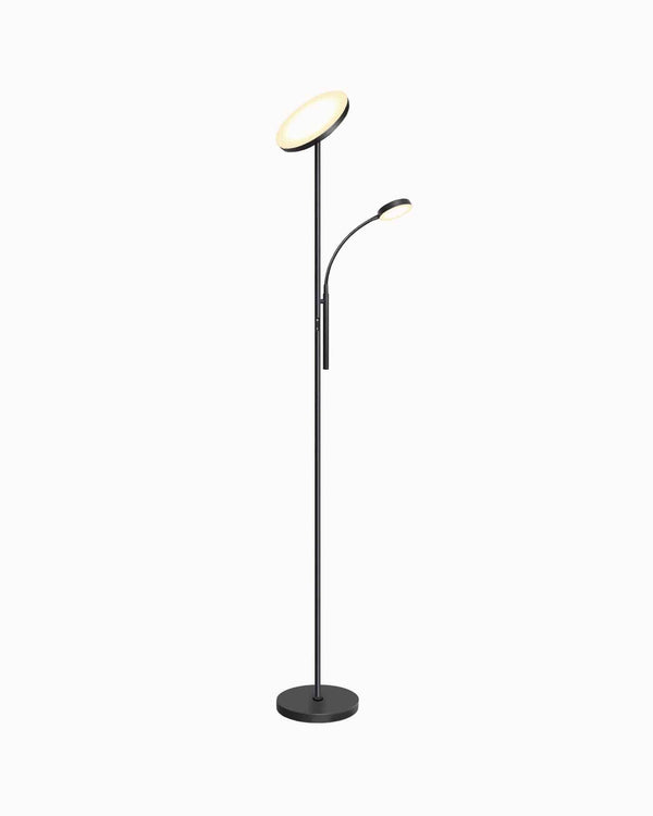 LED Stehlampe dimmbar, modern, mit Fernbedienung, für Wohnzimmer, Schlafzimmer, LP03003 - Tomons DE Onlineshop