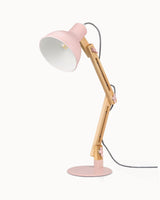 LED-Schreibtischlampe aus Holz im skandinavischen Stil weiß/andere 4 farben - DL1001