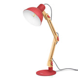 LED-Schreibtischlampe aus Holz im skandinavischen Stil weiß/andere 4 farben - DL1001