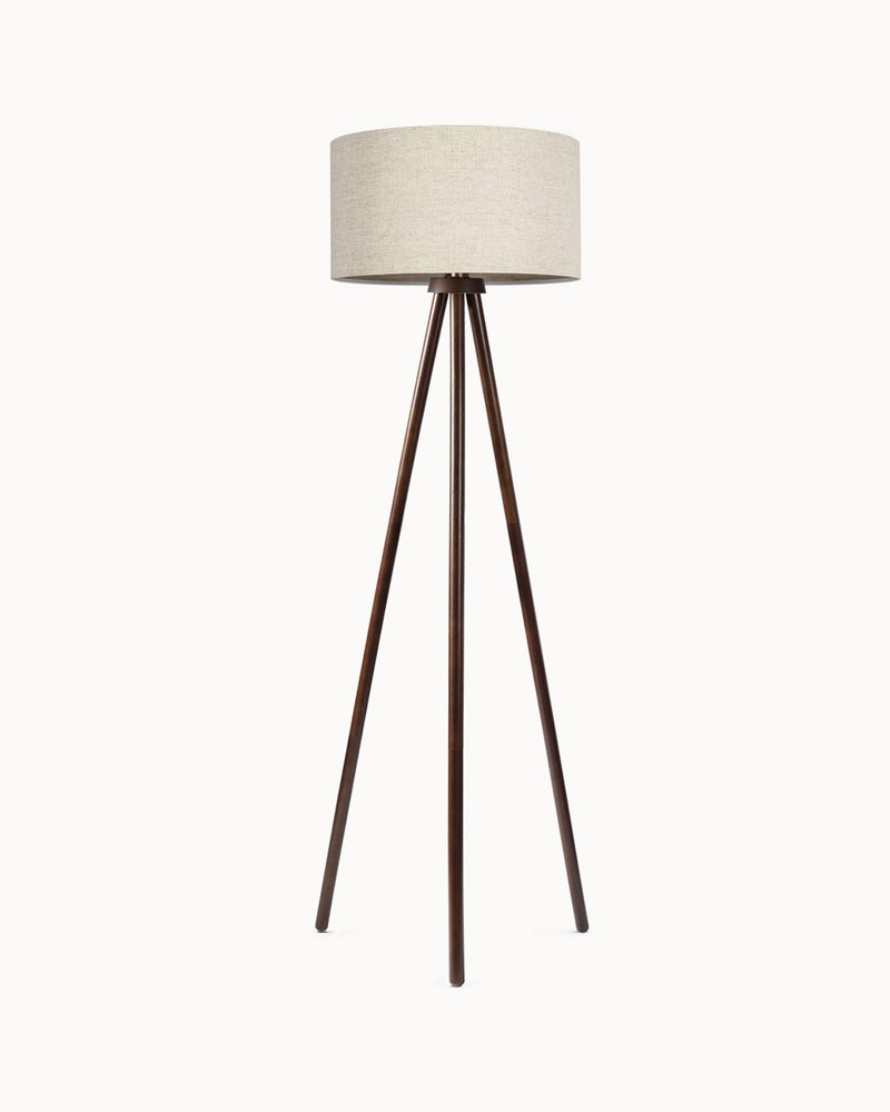 Stehlampe aus Holz, skandinavisch, für Wohnzimmer, Schlafzimmer, FL1002 - Tomons DE Onlineshop
