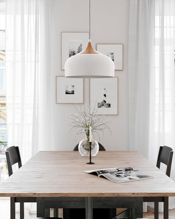 LED Pendelleuchte Deckenlampe skandinavisch für Wohnzimmer Esszimmer Restaurant